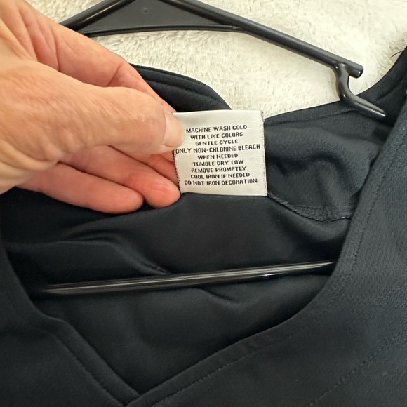 AC/DC Black Button Down Shirt with Red and Yellow Logo unisex - Picture 7 of 8